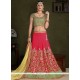 Immaculate Embroidered Work Art Silk Lehenga Choli