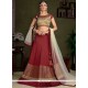 Mod Art Silk Patch Border Work Lehenga Choli