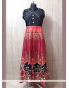 Gratifying Tafeta Silk Party Wear Kurti