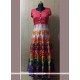 Desirable Multi Colour Digital Print Work Party Wear Kurti