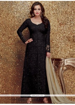 Lively Black Designer Suit