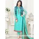 Ayesha Takia Embroidered Work Art Silk Jacket Style Suit