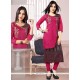 Energetic Magenta Designer Kurti