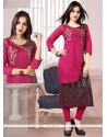 Energetic Magenta Designer Kurti