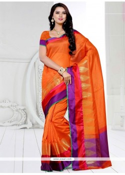 Lovely Art Silk Traditional Saree