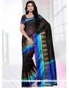 Exciting Black Weaving Work Art Silk Designer Traditional Saree