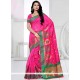 Whimsical Weaving Work Traditional Saree