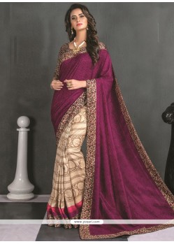 Sonorous Traditional Saree For Party