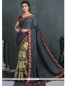 Capricious Art Silk Print Work Traditional Saree