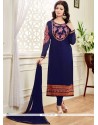 Ayesha Takia Faux Georgette Churidar Designer Suit