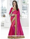 Imperial Magenta Traditional Designer Saree