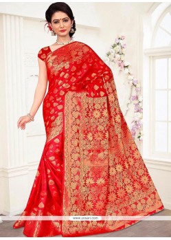 Imperial Weaving Work Traditional Designer Saree