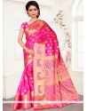 Praiseworthy Banarasi Silk Designer Traditional Saree