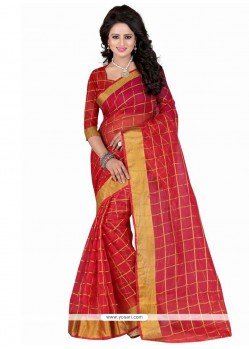 Opulent Patch Border Work Casual Saree