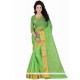 Lively Polly Cotton Patch Border Work Casual Saree