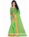 Lively Polly Cotton Patch Border Work Casual Saree