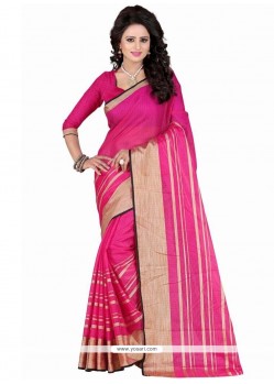 Stylish Polly Cotton Casual Saree