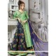 Awesome Banarasi Silk Designer Floor Length Suit