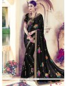 Vibrant Art Silk Embroidered Work Designer Traditional Saree