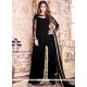 Customary Faux Georgette Designer Floor Length Salwar Suit