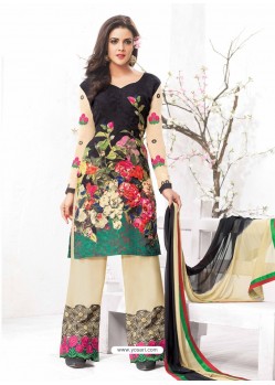 Multicolor Velvet,Jacquard Punjabi Suit
