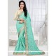 Prime Shimmer Georgette Designer Saree