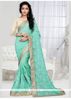 Prime Shimmer Georgette Designer Saree