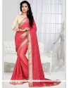 Vibrant Resham Work Designer Saree