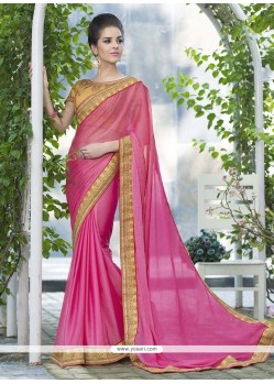 Resplendent Lace Work Casual Saree