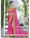 Resplendent Lace Work Casual Saree