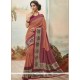 Picturesque Print Work Art Silk Casual Saree