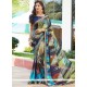 Nice Multi Colour Print Work Casual Saree