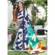 Print Weight Less Casual Saree In White