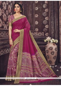 Magnetize Art Silk Casual Saree