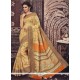 Sightly Art Silk Print Work Casual Saree