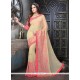 Fetching Art Silk Beige Designer Saree