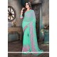 Exquisite Art Silk Patch Border Work Designer Saree