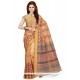 Paramount Multi Colour Print Work Cotton Casual Saree