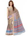 Sophisticated Cotton Print Work Casual Saree