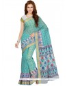 Distinctively Cotton Multi Colour Casual Saree