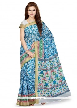 Pleasing Cotton Multi Colour Casual Saree