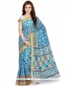 Pleasing Cotton Multi Colour Casual Saree