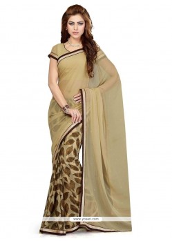 Imposing Faux Chiffon Multi Colour Casual Saree