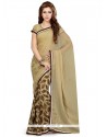 Imposing Faux Chiffon Multi Colour Casual Saree