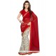 Astonishing Faux Chiffon Multi Colour Print Work Casual Saree