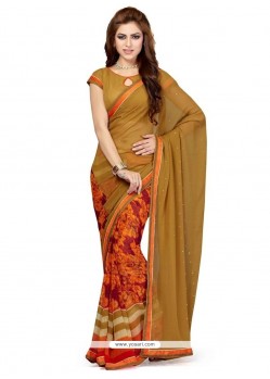 Glorious Faux Chiffon Casual Saree