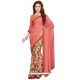 Sensible Faux Chiffon Print Work Casual Saree