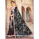 Gleaming Georgette Casual Saree