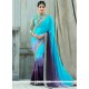 Majesty Art Silk Lace Work Designer Saree