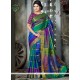 Multi Colour Weaving Work Art Silk Designer Traditional Saree